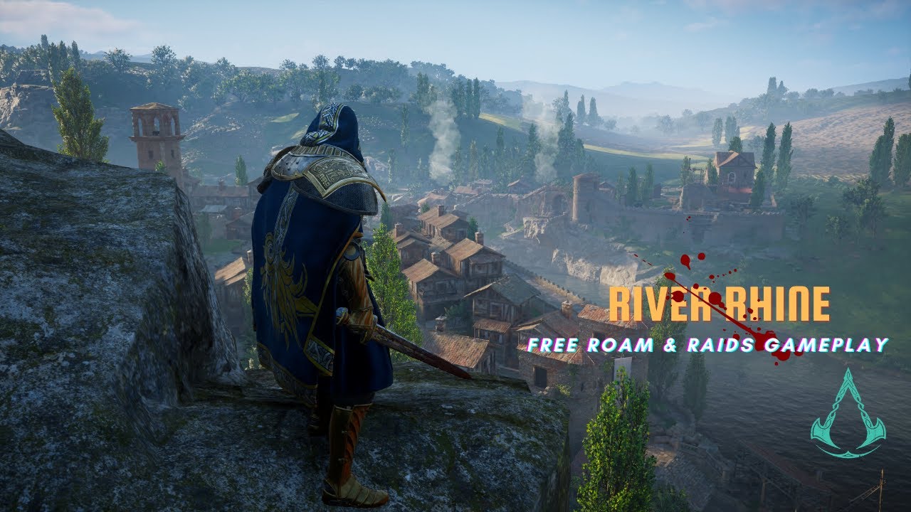 Assasin&lsquo;s Creed Valhalla - River Rhine Free Roam & Raids Gameplay
