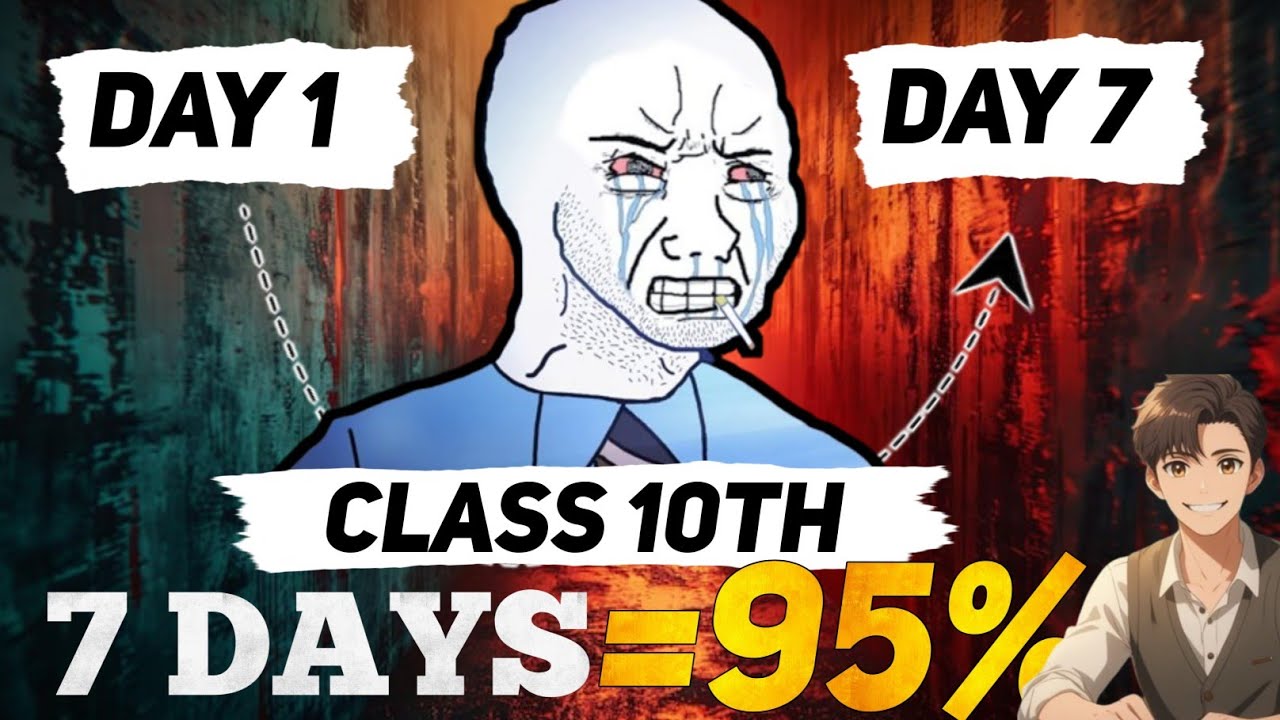 Class 10th : Last 7 Days Challenge 🔥 | DO OR DIE 💀| Board Exams 2026 class 10