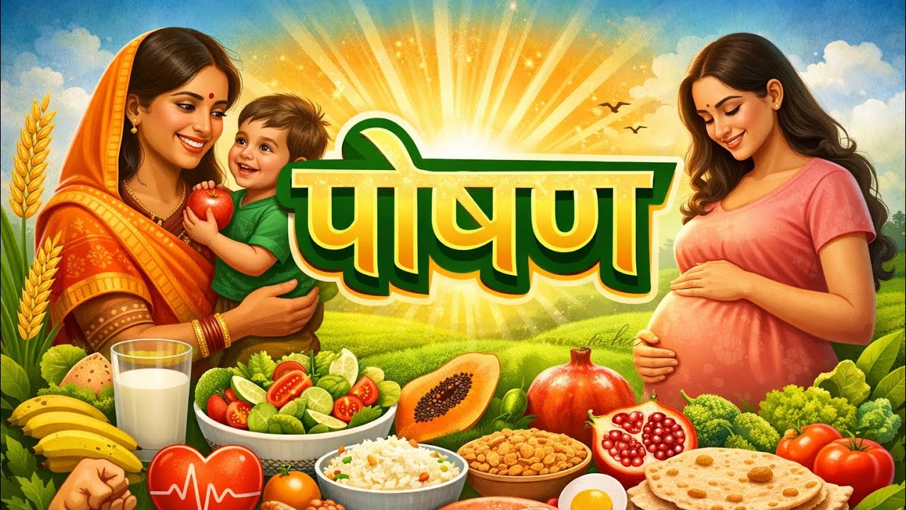 पोषण for women supervisor exam 