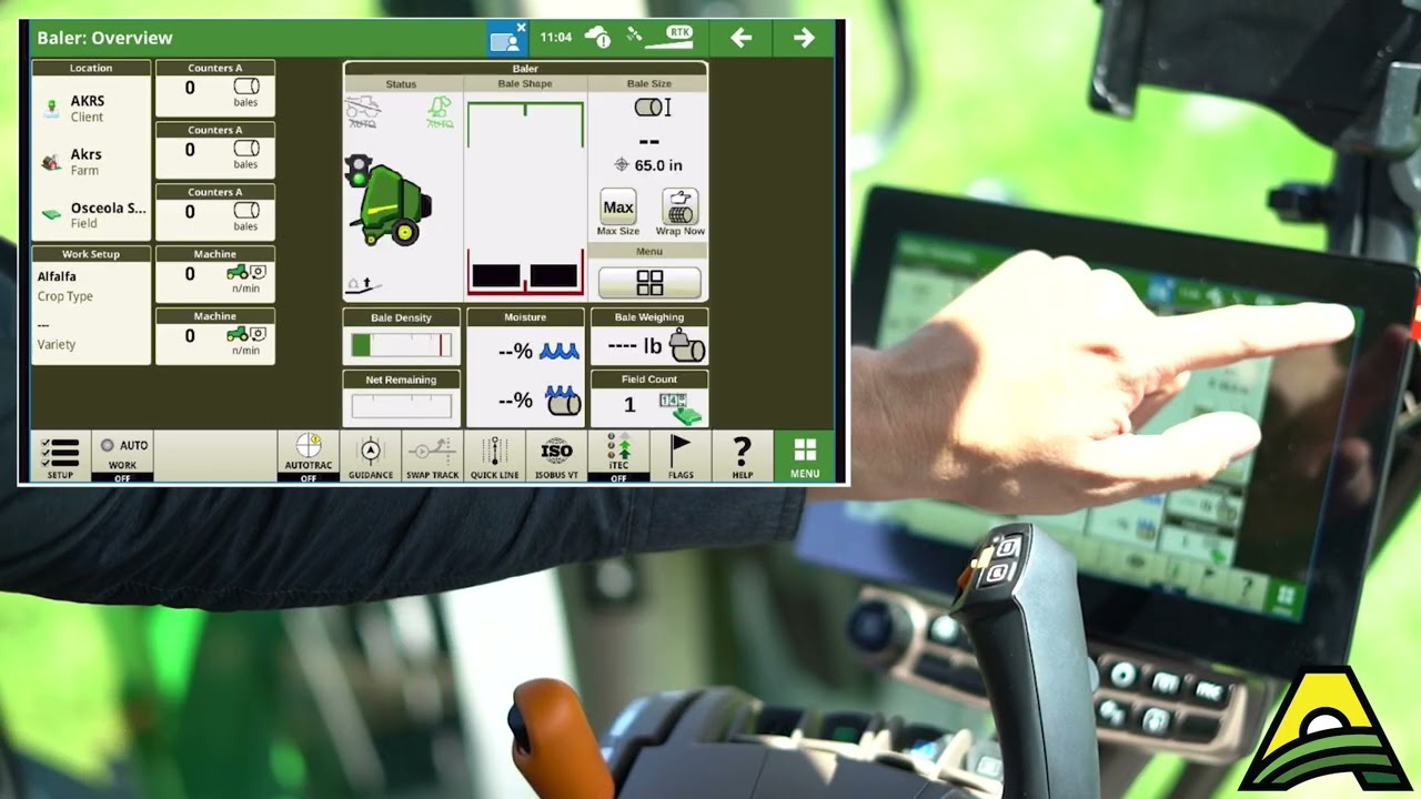 How To Setup Bale Doc on a John Deere 561 Round Baler