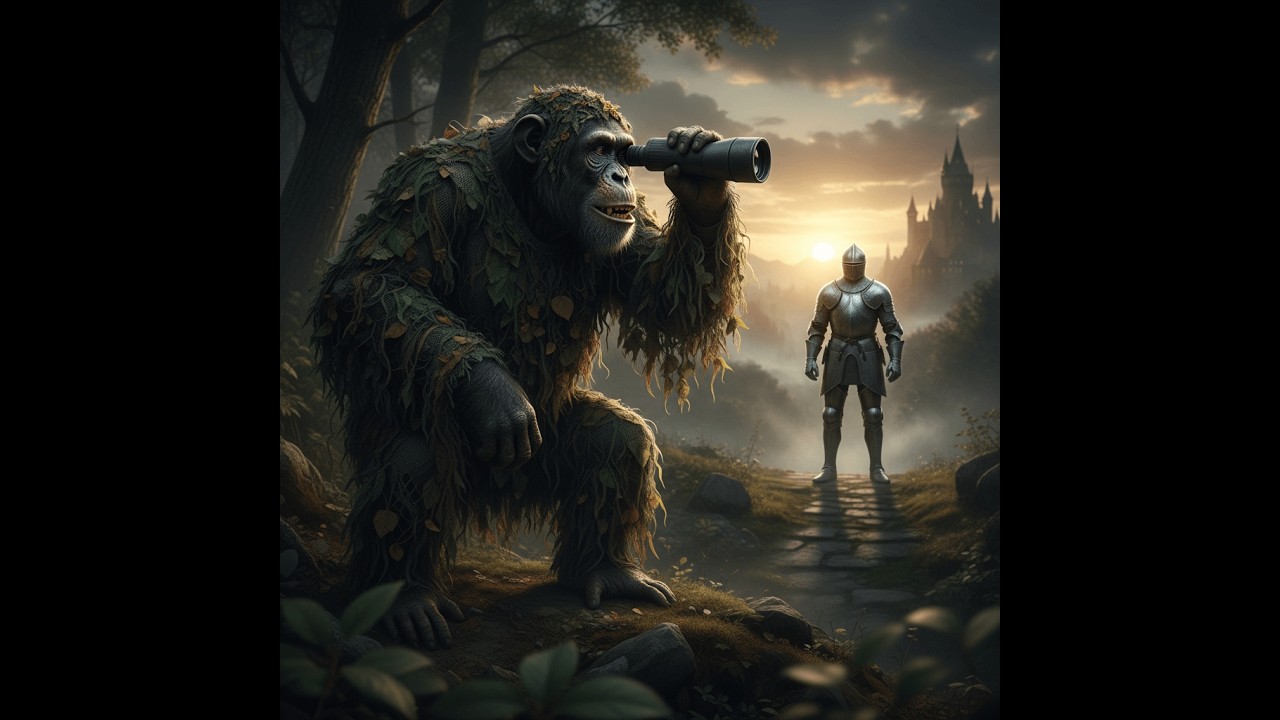 FULL GHILLIE   VS   FULL KNIGHT ARMOR