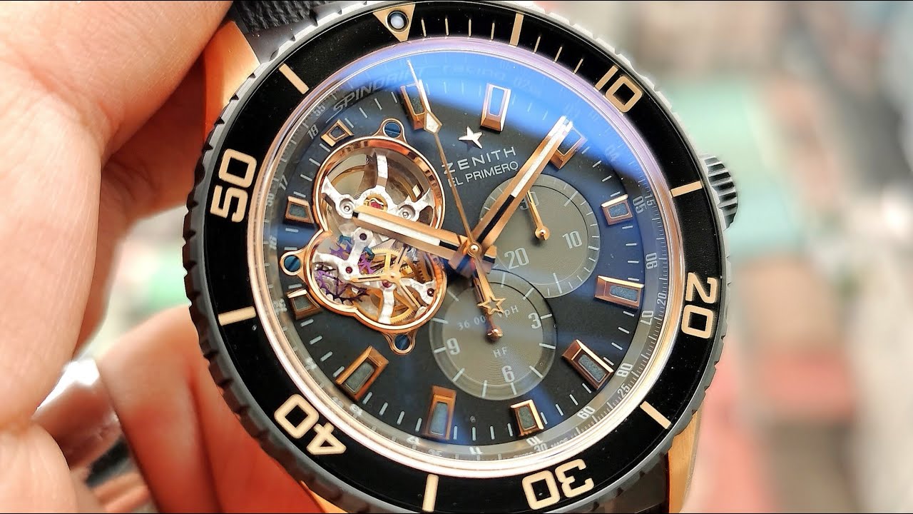 [Quá Đẹp] Zenith El Primero Stratos Spindrift Racing 45mm 86.2060.4061/21.R573 | ICS Authentic