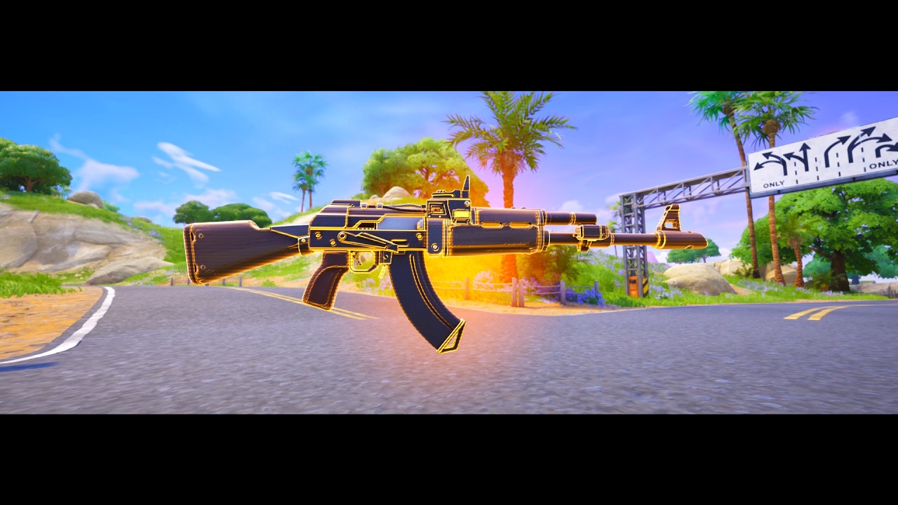 Fortnite Love & Legends - Lock On Assault Rifle Gameplay
