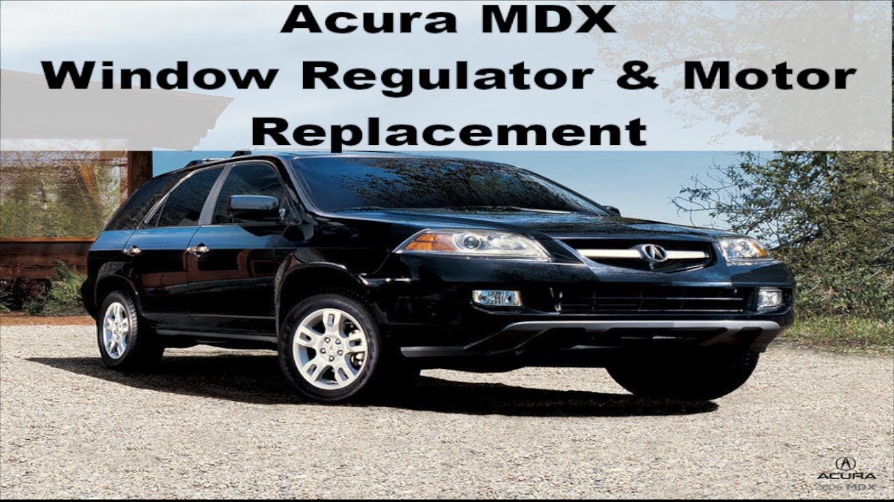 2006 Acura MDX Window Regulator And Motor Replacement (Full In Depth)