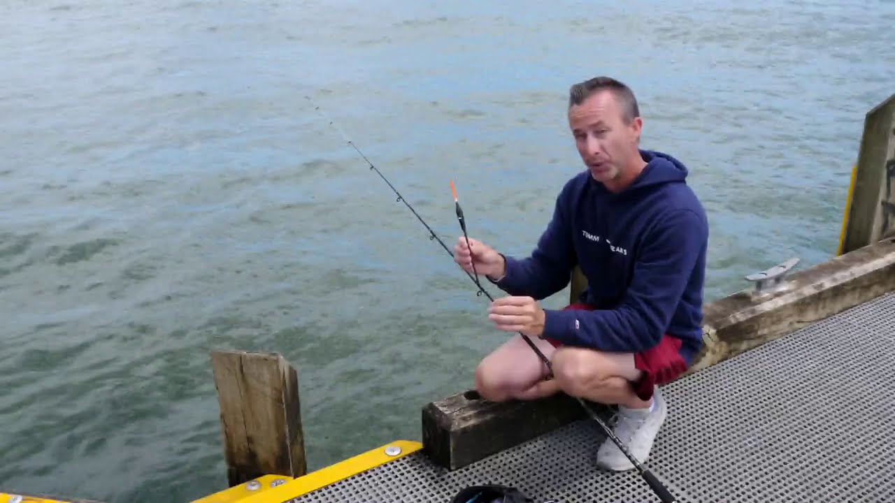 Rigging a pencil float