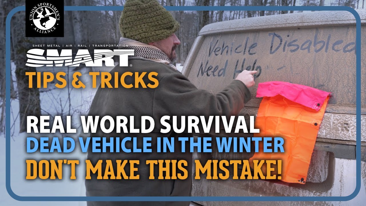 STRANDED - How to Survive Overnight If Your Vehicle Dies in the Winter | SMART Tips & Tricks