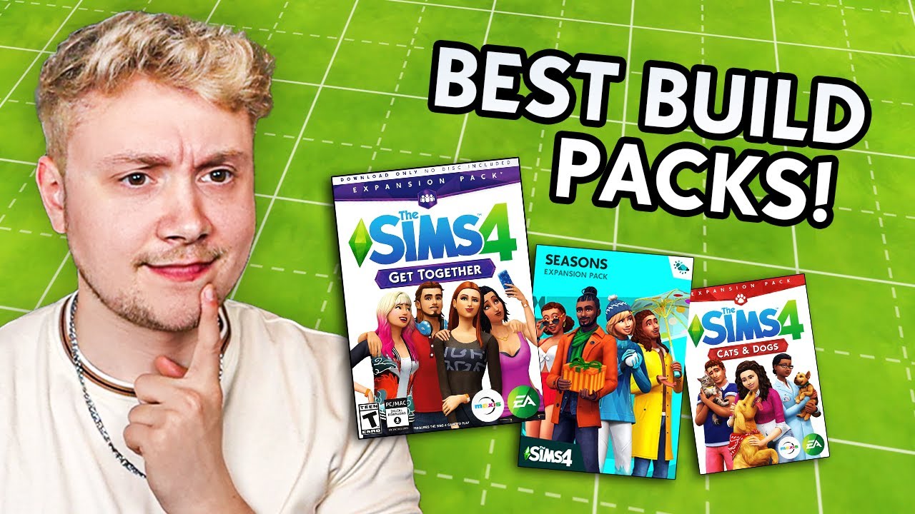 My favourite Sims 4 packs for building