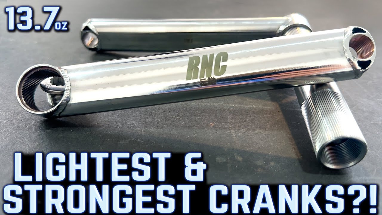The Lightest / Strongest Cranks EVER MADE?! - RNC LEGEND