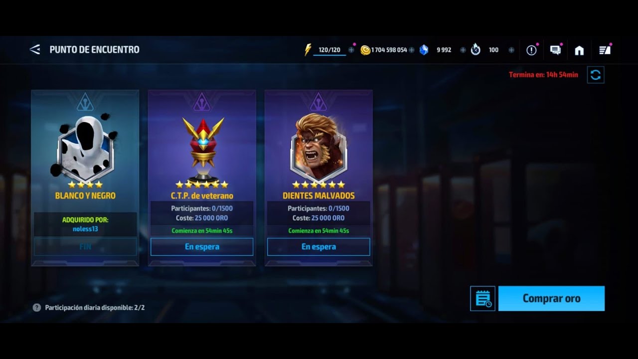 Marvel Future Fight Evento de Artefacto Gratis La Mancha SPOT + Bendiciones Odin Preparando Actu