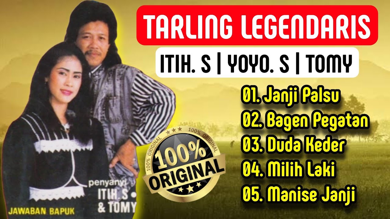 DUET TARLING LAWAS PALING LEGENDARIS YOYO SUWARYO feat Hj. itih s | Tomy