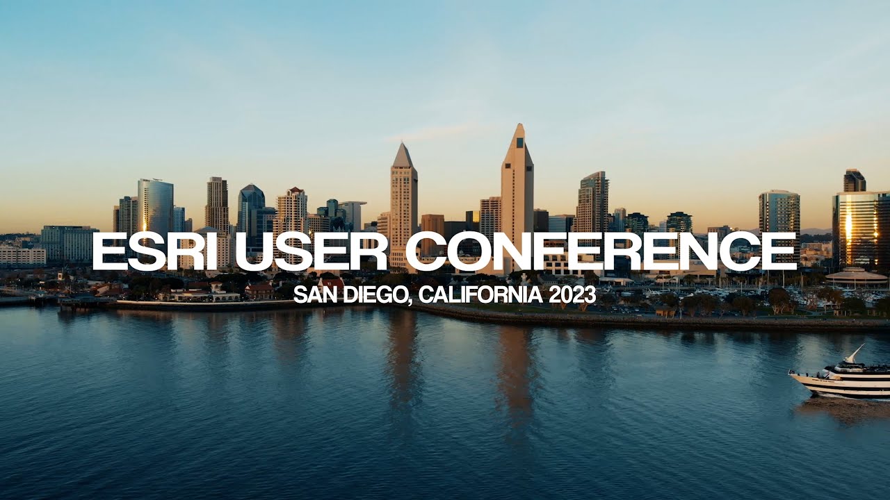 Esri User Conference 2023 Highlights - San Diego, California - PORTCOAST
