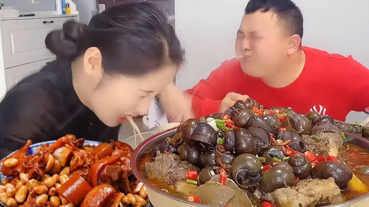 My selfish husband wouldn't let me eat escargot and steak, so I asked him to try mustard
