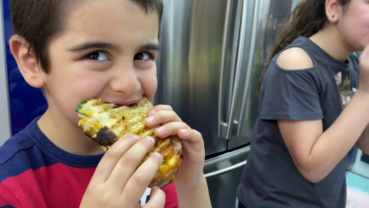 Morning Fun with the Kids: Creative Breakfast SANDWICHES