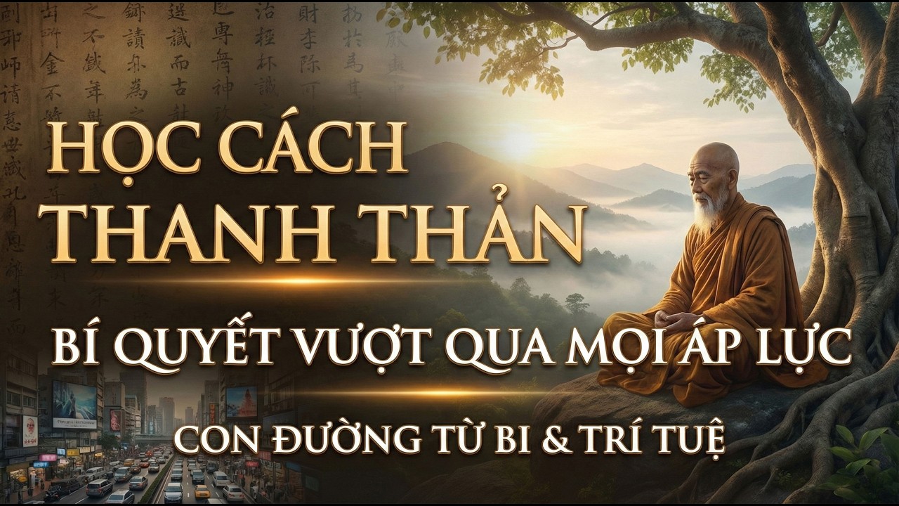 Trau dồi sự thanh thản: Con đường Phật giáo để vượt qua sự Áp Lực của Cuộc Sống | Triết Lý Sống