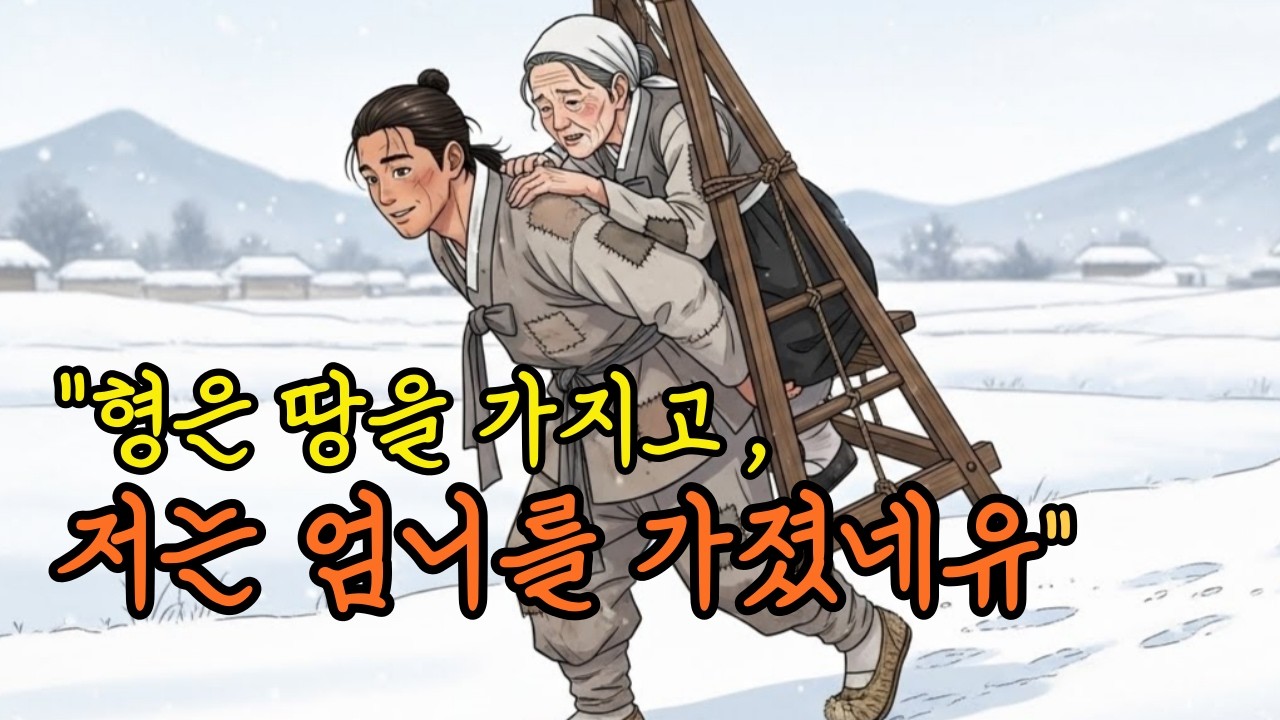 형님은 땅을 가지고 저는 엄니를 가졌네유 ㅣ #감동실화 #효자이야기 #한국민담 #형제이야기 #진정한부자 #부모자식 #인생교훈