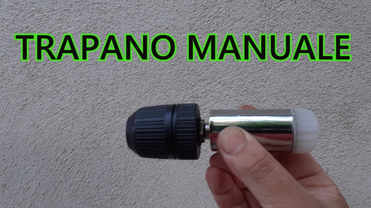 Costruire trapano manuale
