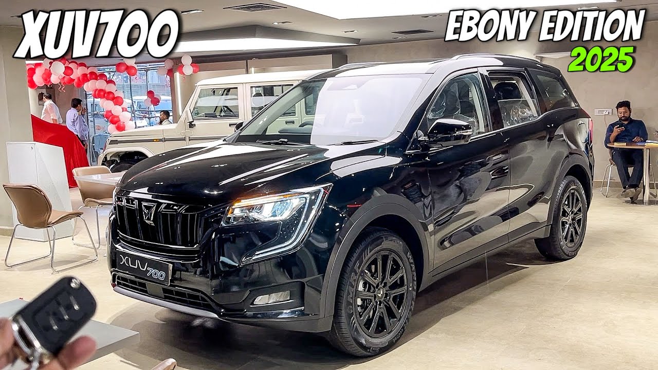 Mahindra XUV700 AX7 EBONY 2025 ❤️ | New Xuv700 Second Top Model | Xuv700 2025 Detailed Review 