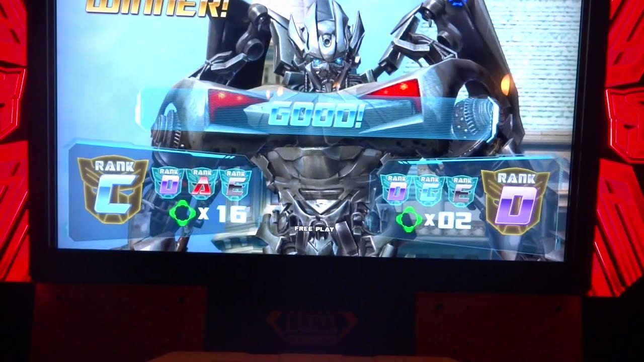 Tranformers Human Alliance Arcade Game