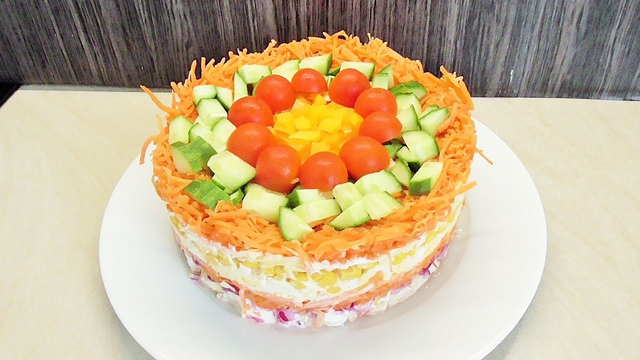 Salatka Tort fantazja /Kasia ze slaska gotuje