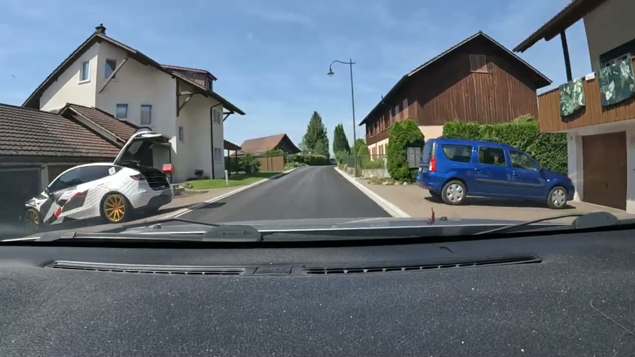 Fahrt von Seewadel Bauma - Müüseloch Russikon