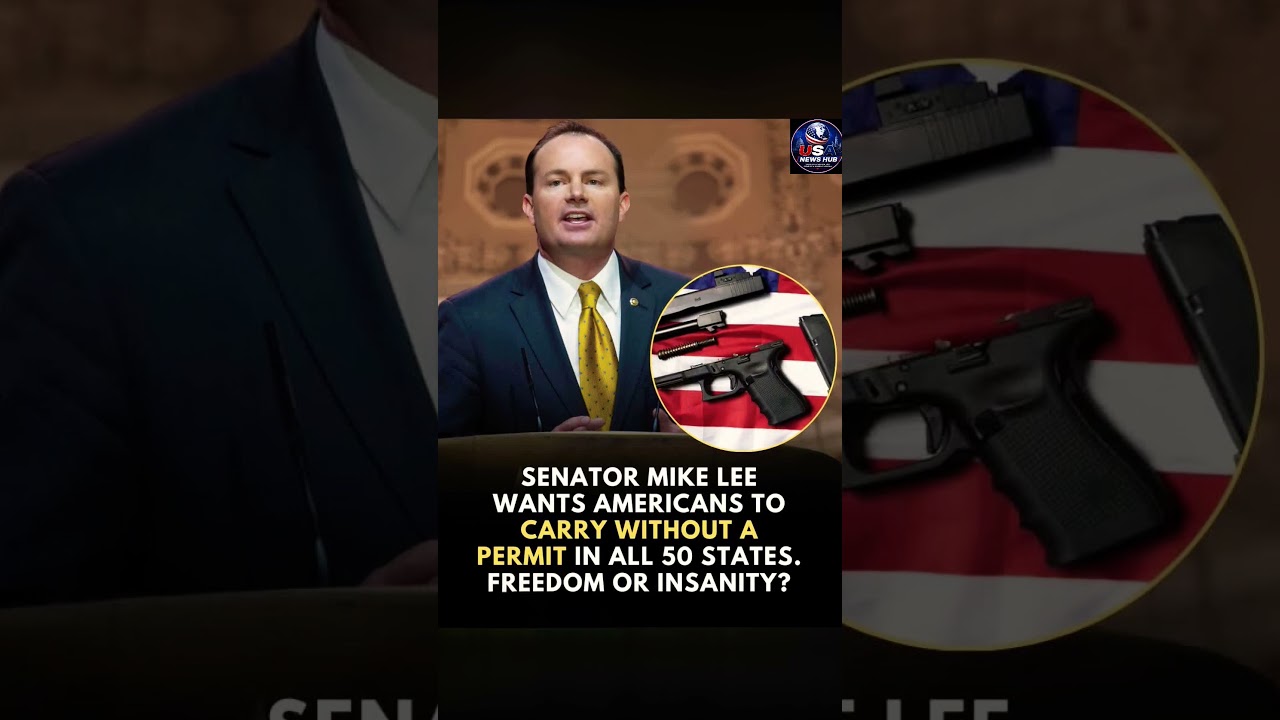 Sen. Mike Lee Pushes Nationwide Constitutional Carry | Freedom or Risk?