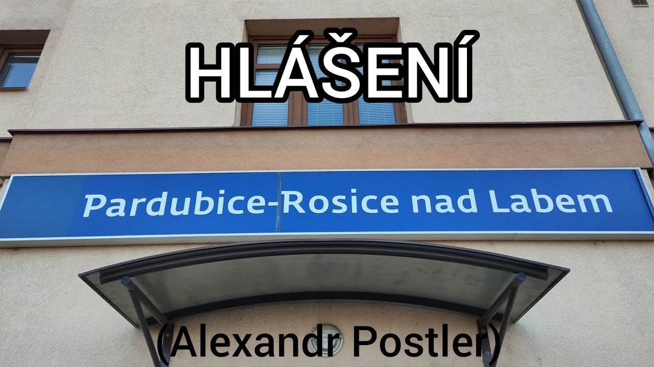 Hlášení - Pardubice-Rosice nad Labem [HaVIS]