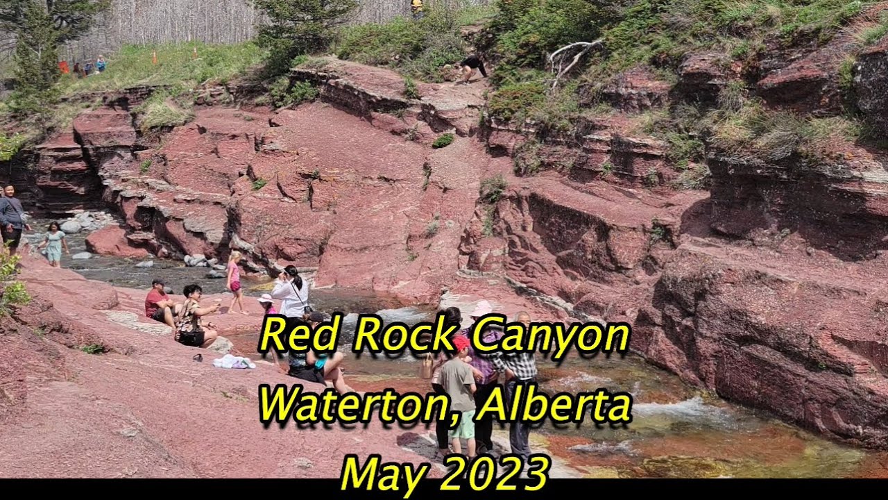 Red Rock Canyon - Waterton, Alberta - May 2023