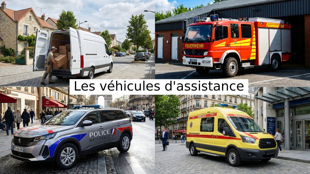 Les véhicules d'assistance