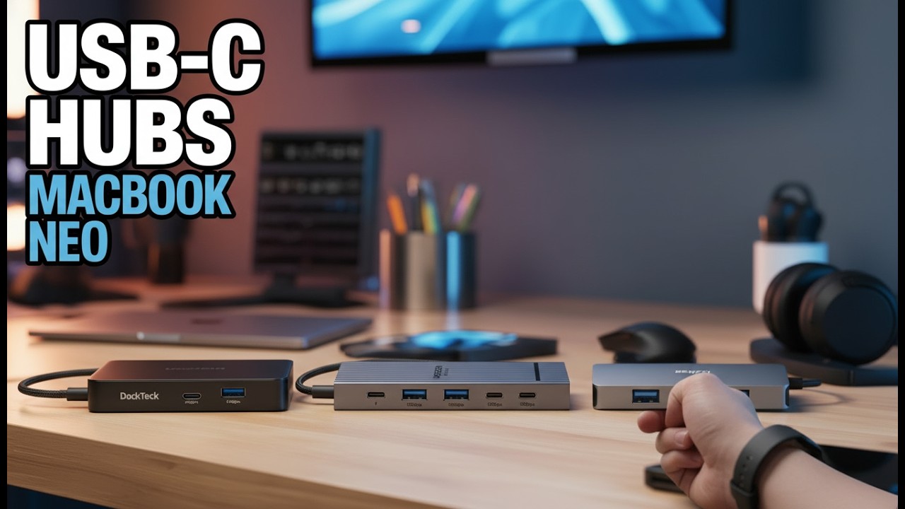 Best USB C Hubs for MACBOOK NEO &ndash; 10 Multiport Adapters For Students