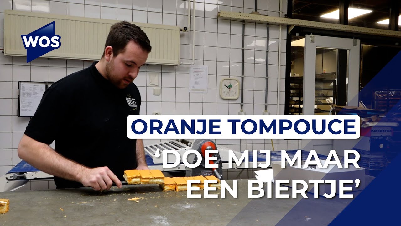 Deze bakkers bakken duizenden oranje tompoucen