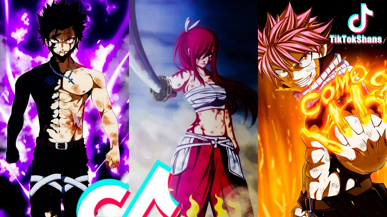 Аnime Fairy Tail TikTok Compilation #2