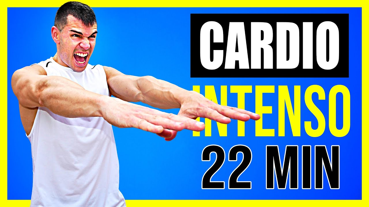 🔴 Rutina CARDIO 22 MINUTOS para BAJAR de PESO *RÁPIDO* 🔥 Cardio INTENSO ► ADELGAZAR En Casa