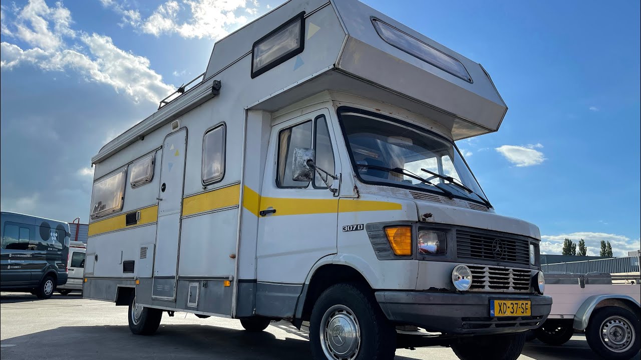 Mercedes 307D Camper | kenteken XD-37-SF | veiling Heerenveen