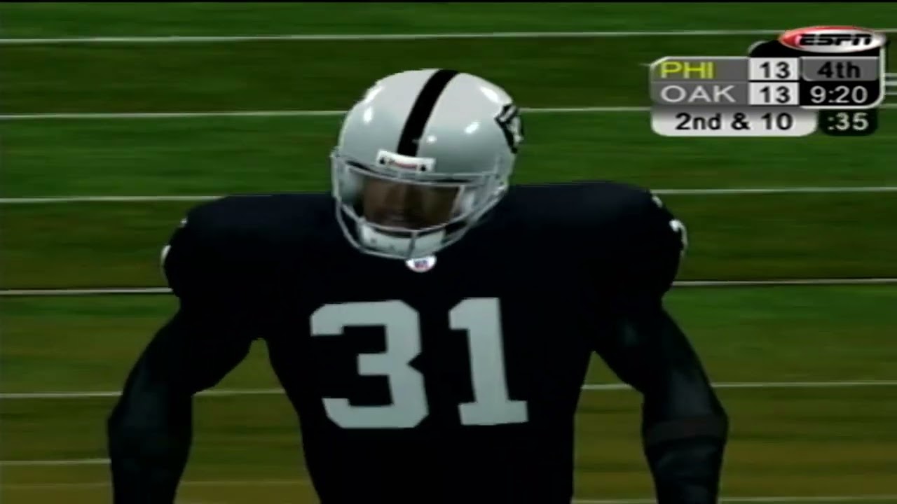 ESPN NFL 2K5 PS2 Gameplay