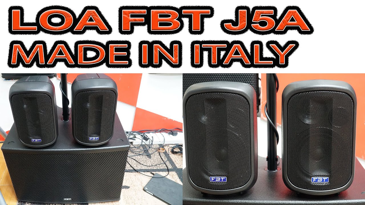 Loa FBT J5A made in italy 09.46.73.46.46