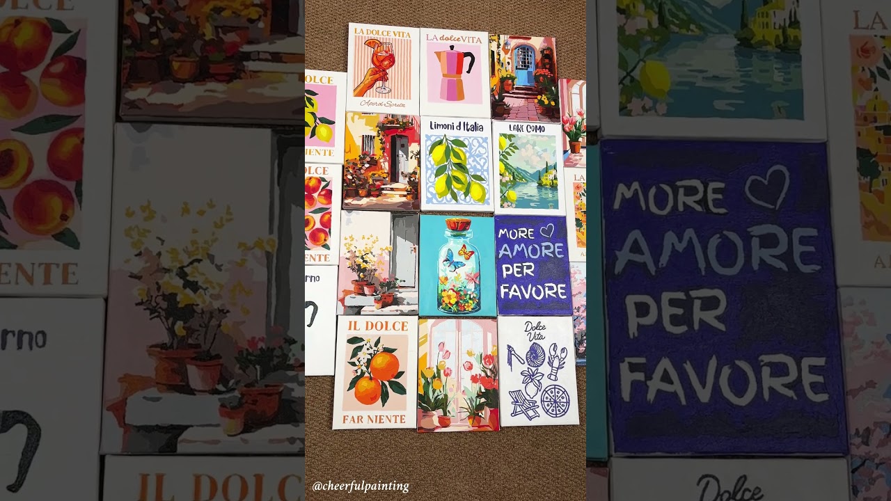 Cheerfulpainting | Paint by numbers 