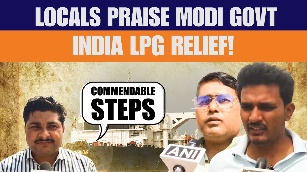 Locals Praise Govt As Indian LPG Tankers Cross Strait Of Hormuz Amid Iran War