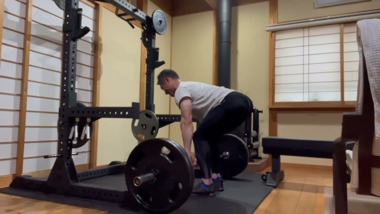96kg 10reps 10セット 23分40秒 体重63.2kg