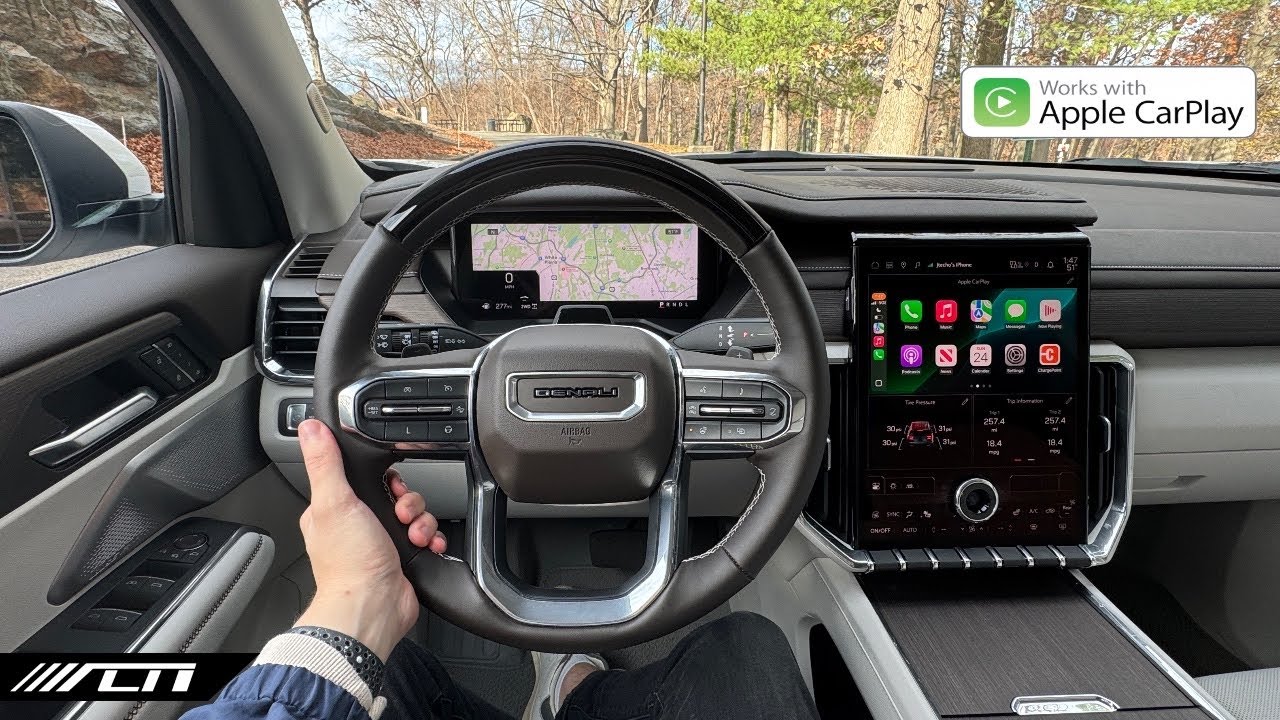 2025 GMC Acadia Denali Apple CarPlay Setup and Tour /// EVERY GM Vehicle Should Have This!