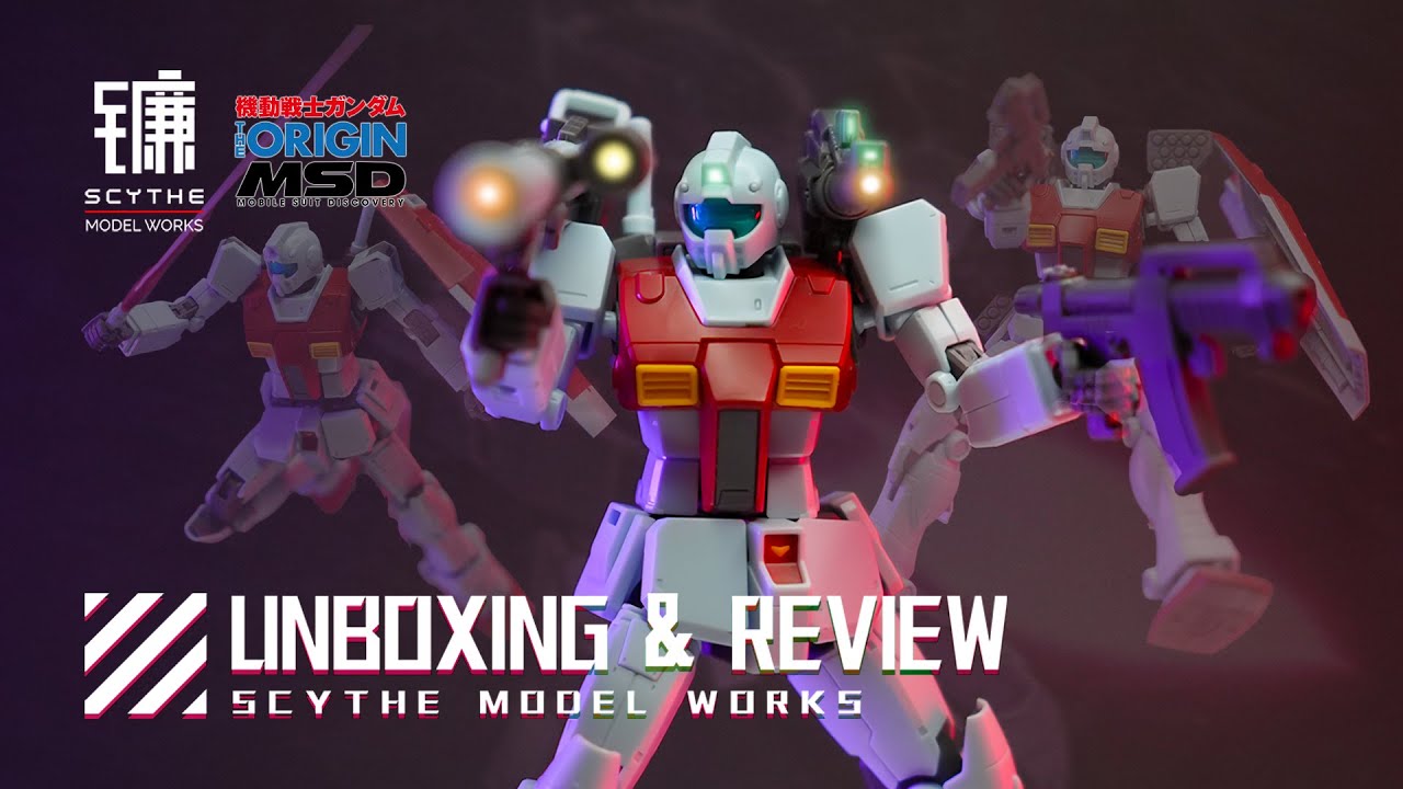 The Gundam Origin GM! HG GM (Shoulder Cannon / Missile Pod) UNBOXING & REVIEW | Build | Lore | Tips