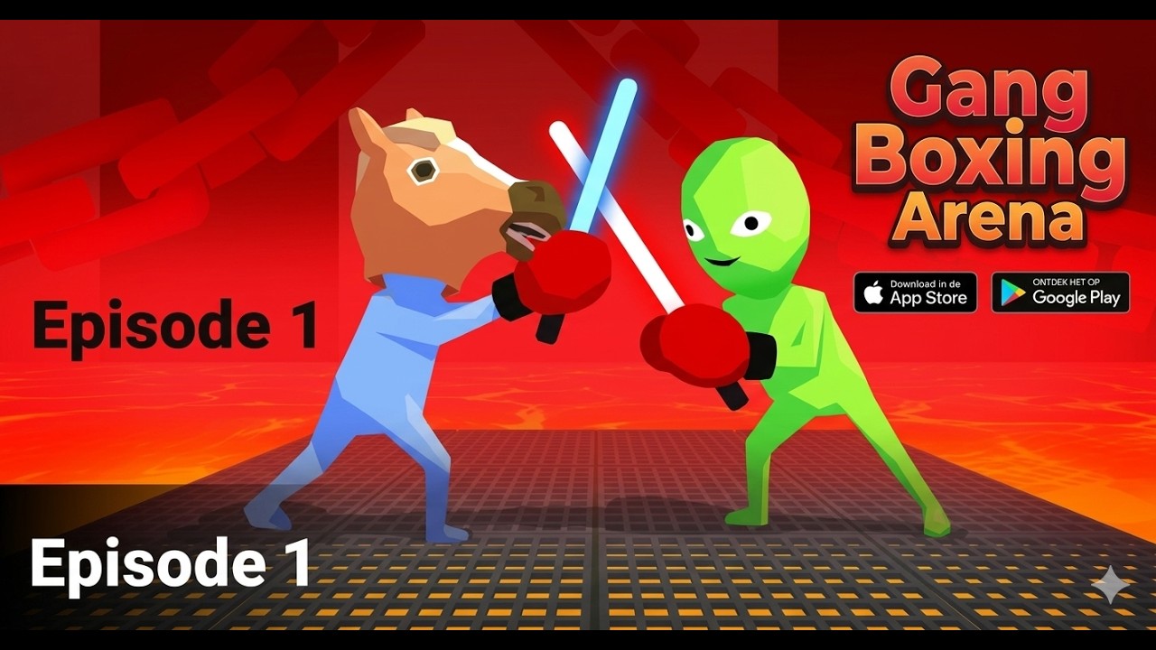 Мобильная версия игры Gang Boxing Arena | Забавные бои человечков-стикменов
