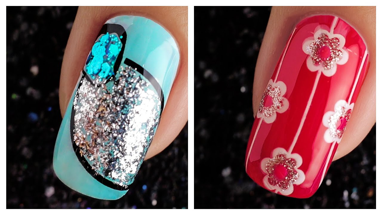 New Nail Art Design 2019 ❤️💅 Compilation | Ten Simple Nails Art Ideas Compilation for beginers #58