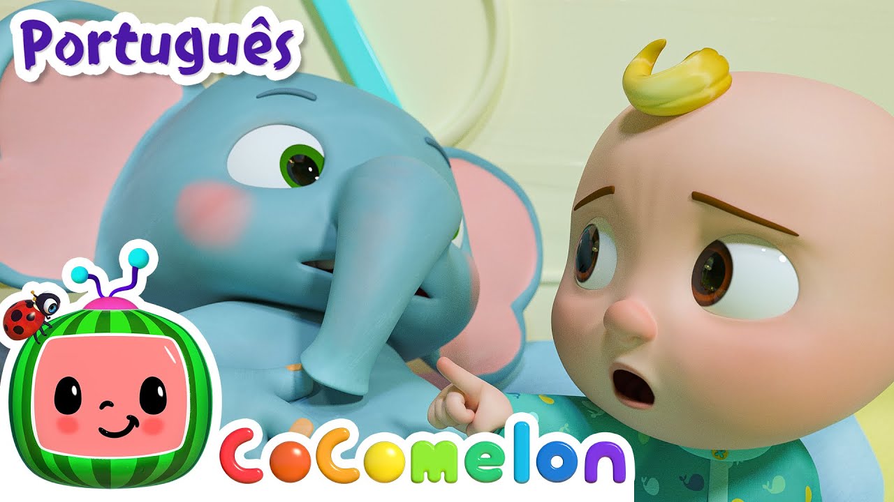 Eram 10 em uma cama | Cocomelon em Português | Desenhos Animados e Músicas Infantis