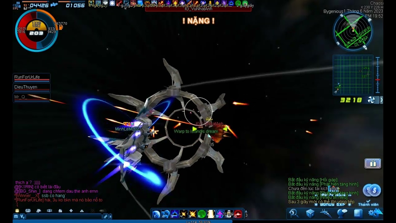 Nhận thách đấu IG_VuNhatAnh solo full skill tại chaos