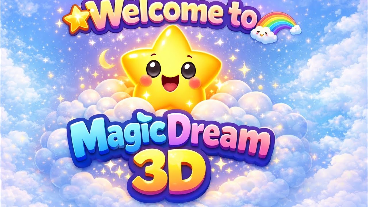 ✨ Welcome to MagicDream 3D | Magical Kids Cartoon World 🌈 || 