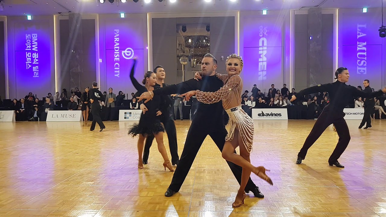 2019 KOREA OPEN  OPEN AMATEUR LATIN    Ferdinando & Yulia  Chachacha