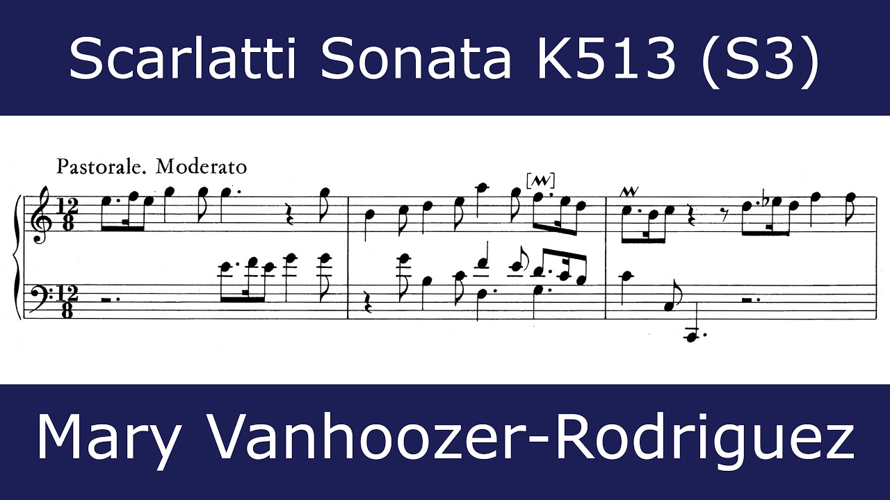 Domenico Scarlatti - Sonata in C major K513 