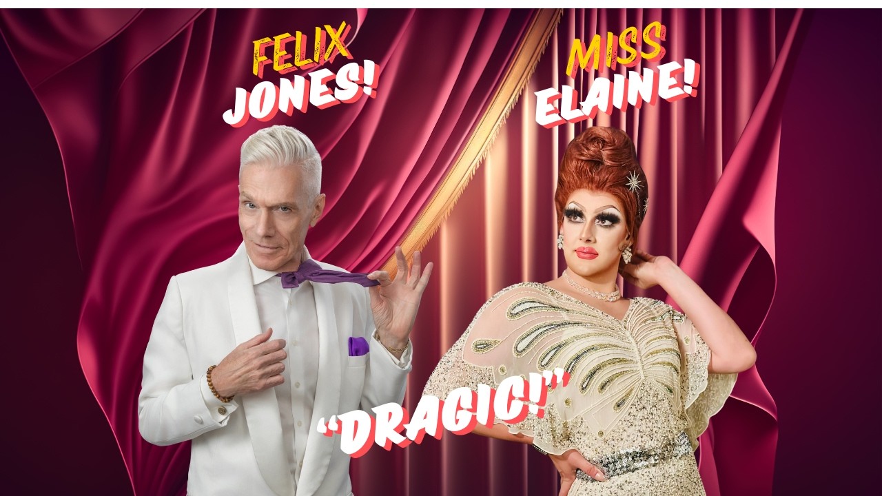 Felix Jones and Miss Elaine in 