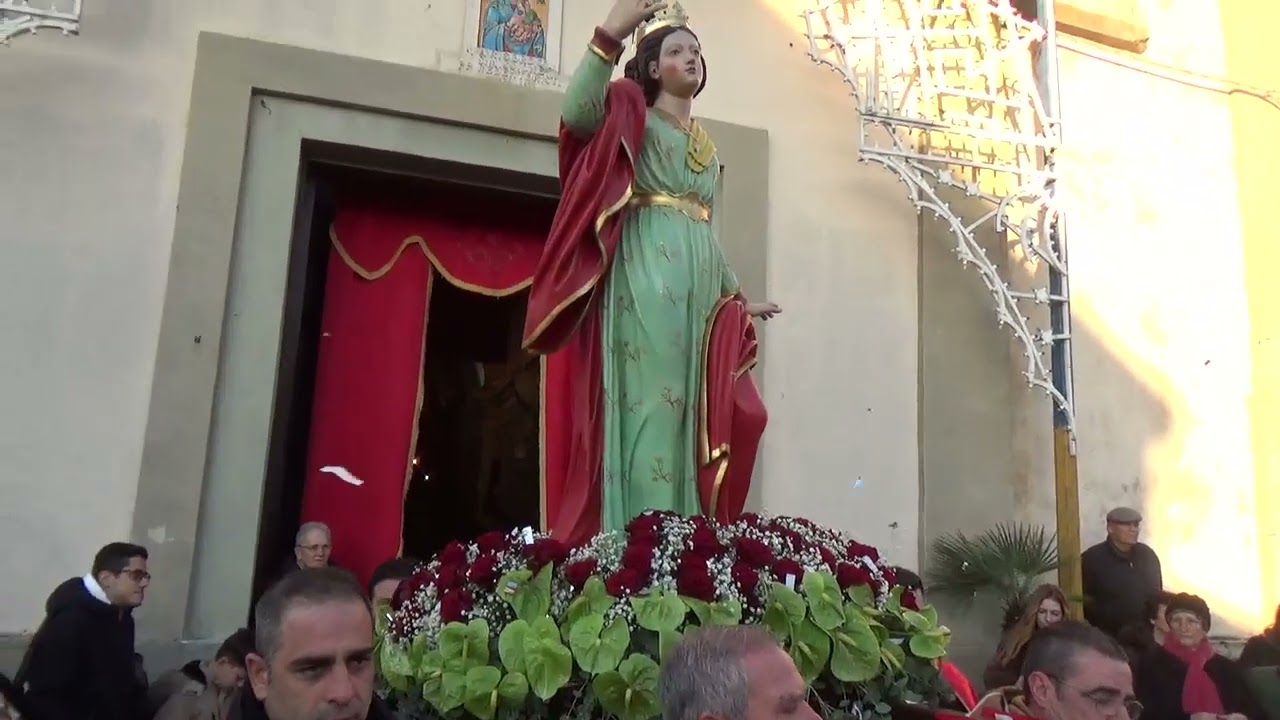 Filogaso l'uscita di S.Agata vergine e Martire nostra patrona