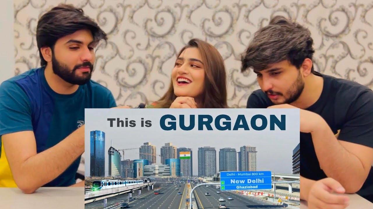 Gurgaon City | Cyber Hub of India 🇮🇳 | Delhi NCR Gurugram 🇮🇳| PAKISTAN REACTION